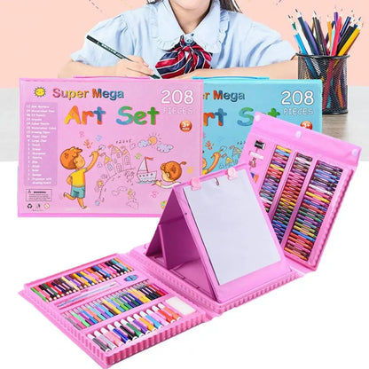 Kit De Arte Para Niños 208 Piezas